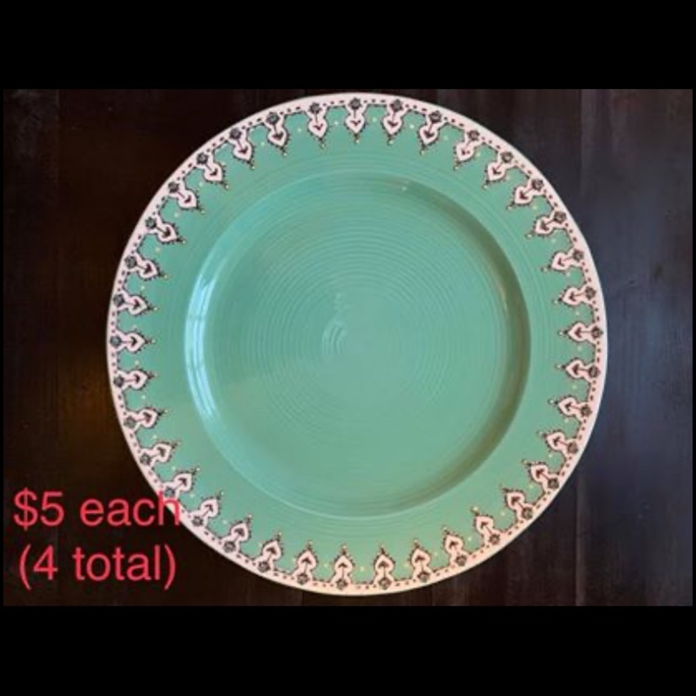 Anthropologie Dinner Plates
